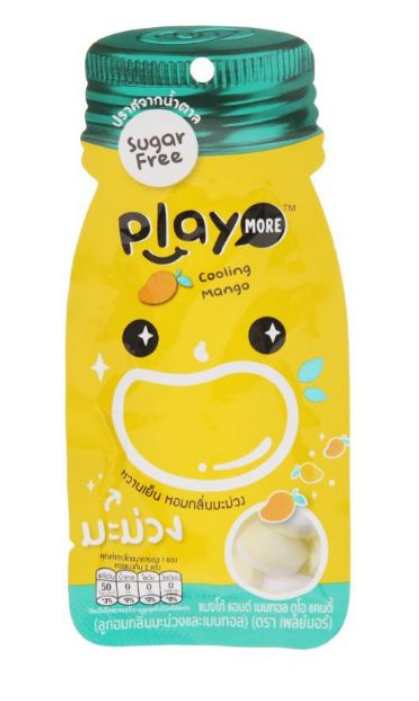 PLAY MORE CANDY COOLING MANGO 12g