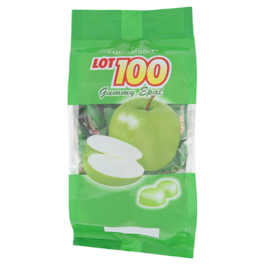 medium (37) (1) LOT 100 GUMMY JELLY APPLE 130G